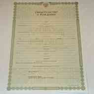 Свидетельство о рождении